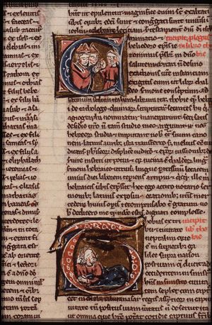 St. Jerome, St. Chromatius, Bishop of Aquileia, and St. Heliodorus, Bishop of Altinum