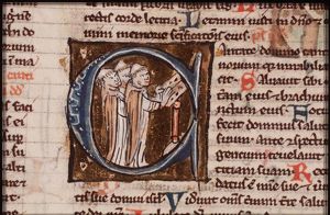 Monks singing