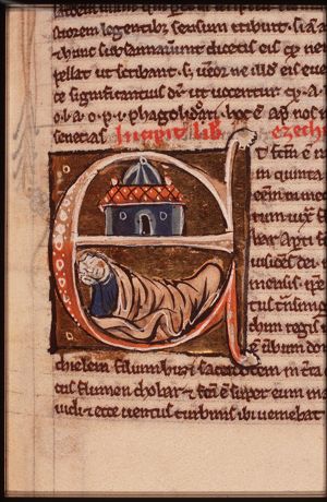 The prophet Ezekiel's vision of the new temple