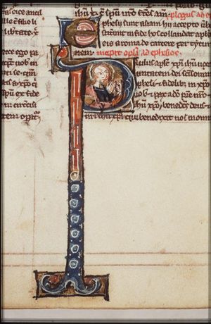 St. Paul speaking to the Ephesians