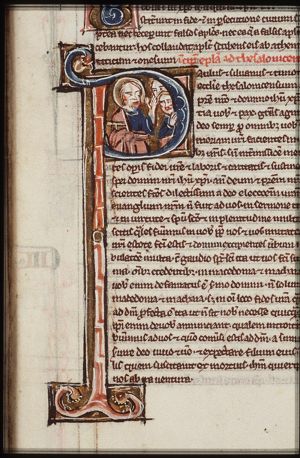 St. Paul speaking to the Thessalonians