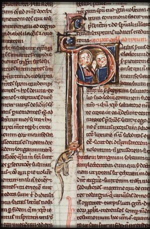 St. Paul speaking to St. Titus