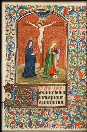 The Crucifixion, with Mary and St. John
