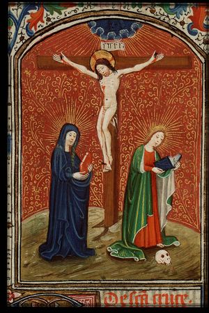 The Crucifixion, with Mary and St. John