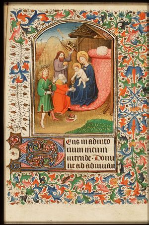 The adoration of the Christ-child by the Magi