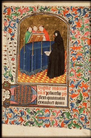 A funeral service