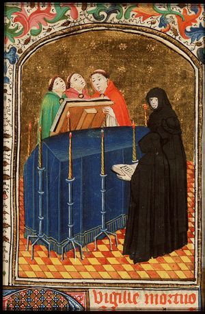 A funeral service