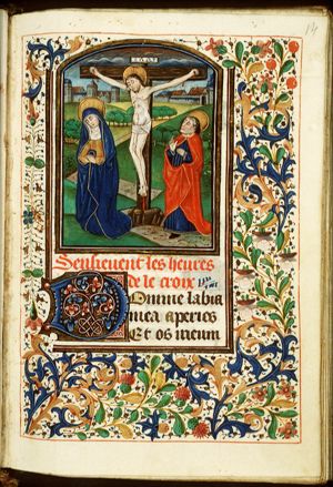 The Crucifixion, with Mary and St. John
