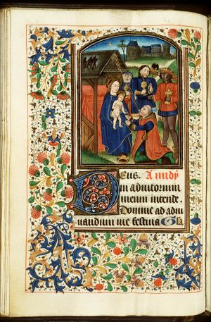 The adoration of the Christ-child by the Magi