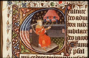 David playing bells