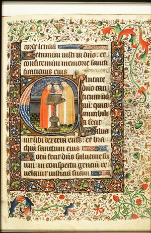 Monks singing