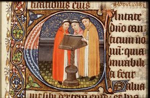 Monks singing