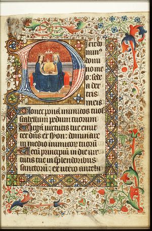 The Trinity: God the Father, Christ and the Holy Spirit as a dove