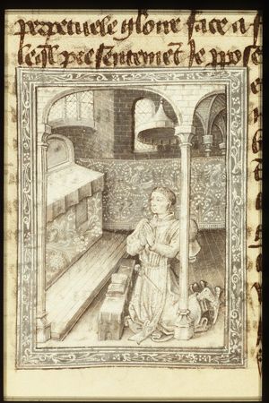 Philip the Good, Duke of Burgundy, at prayer