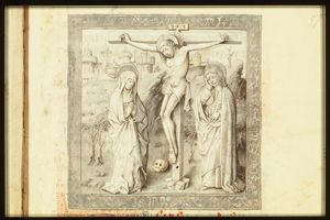 The Crucifixion, with Mary and St. John