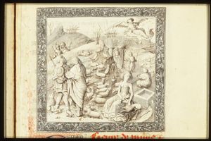 Annunciation of Christ's birth to the shepherds