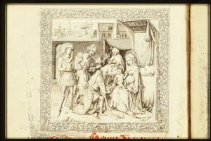 The adoration of the Christ-child by the Magi