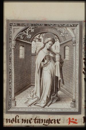 St. Mary Magdalene holding a jar of ointment