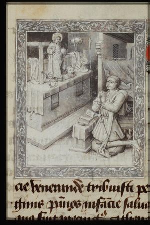 Christ with the Instruments of the Passion appears to Philip the Good