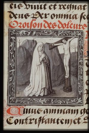 The Crucifixion, with Mary