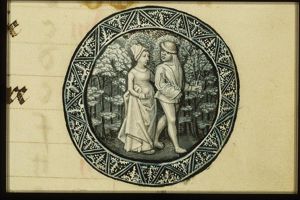 April: a couple out walking