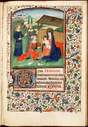 The adoration of the Christ-child by the Magi