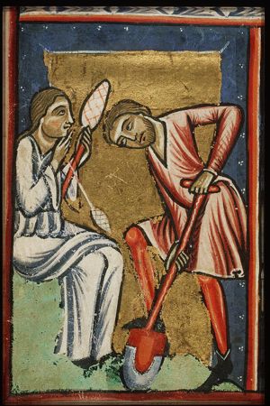 The labours of Adam and Eve