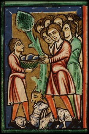 Joseph meets his brothers at Dothan