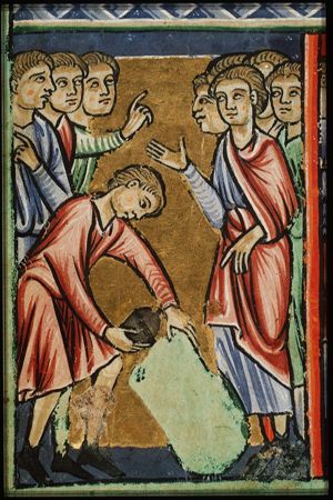 Joseph's silver cup is found in Benjamin's sack
