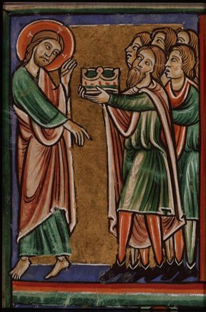 Christ refuses the kingship