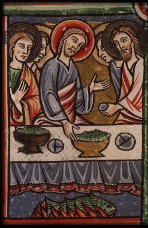 Christ appears to the apostles