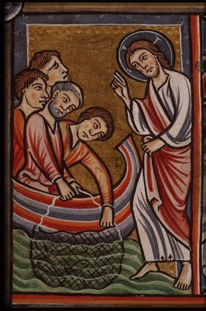 The miraculous draught of fishes: Christ appears at the Lake of Gennesaret