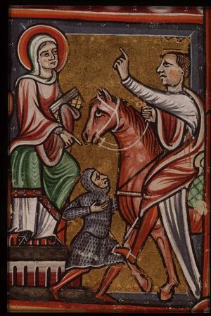 St. Mercury kills the Emperor Julian the Apostate