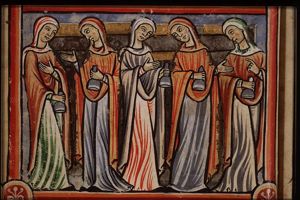 The parable of the Wise and Foolish Virgins: the five foolish virgins