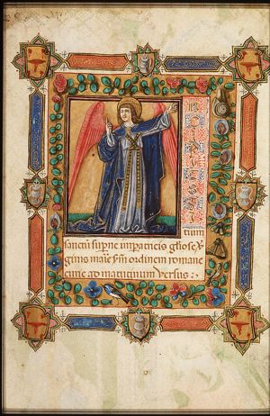 The archangel Gabriel