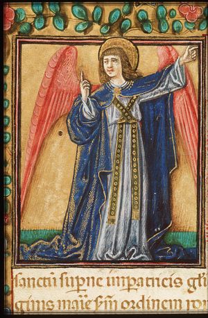 The archangel Gabriel