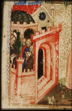 Mary as handmaid of the temple