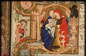 The Visitation: Mary meets St. Elisabeth