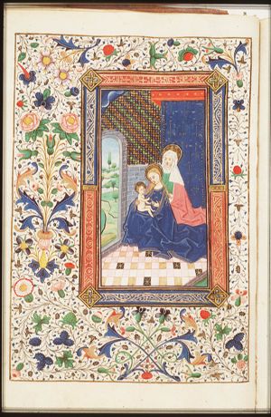 Anna selbdritt: Anna, Mary and the Christ-child close together
