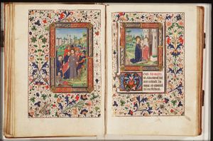 The arrest of Christ: the kiss of Judas; the ear of Malchus cut off by St. Peter