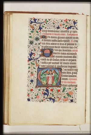 St. Michael weighing souls, conquering the dragon (Satan)