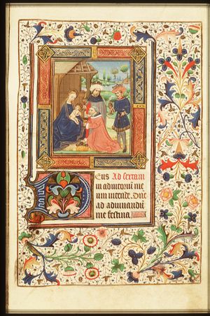 The adoration of the Christ-child by the Magi