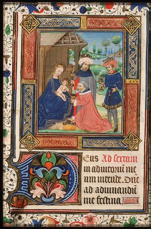 The adoration of the Christ-child by the Magi