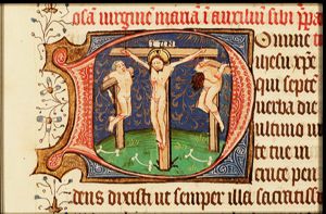 The Crucifixion, with the two malefactors