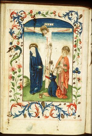 The Crucifixion, with St. Mary, St. John and St. Mary Magdalene