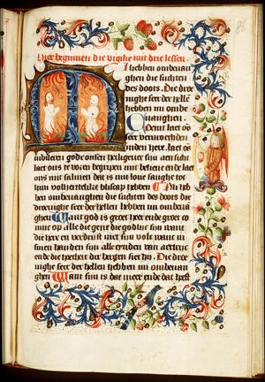 Two souls in Purgatory
