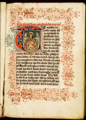 Man of Sorrows accompanied by mourning angels, 'Engelpietà'