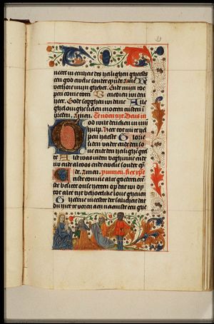 The adoration of the Christ-child by the Magi