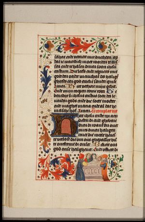 The entombment of Christ