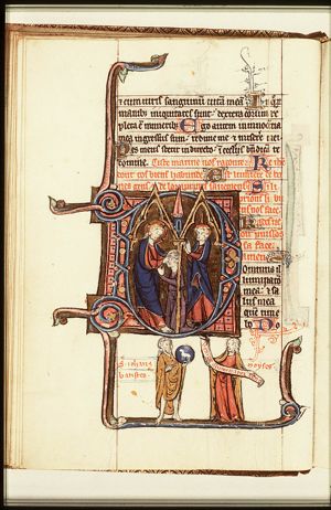 Christ heals a man born blind